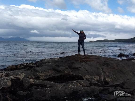 A caminho do extremo sul da América do Sul, na região de Punta Arenas, sul do Chile